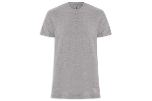 Camiseta Masculina Urban Em Algodão - Cinza