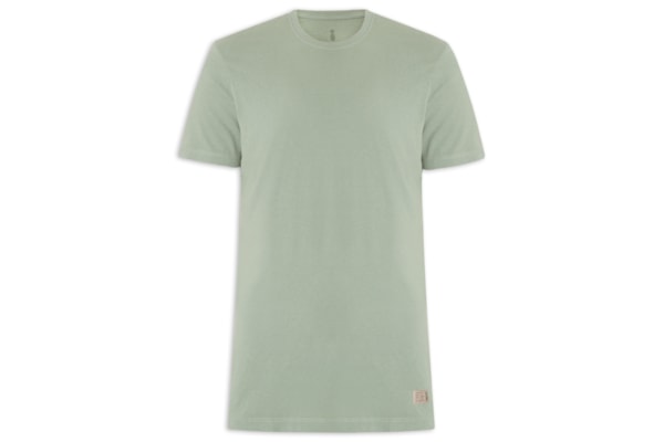 Camiseta Masculina Urban Em Algodão - Cinza
