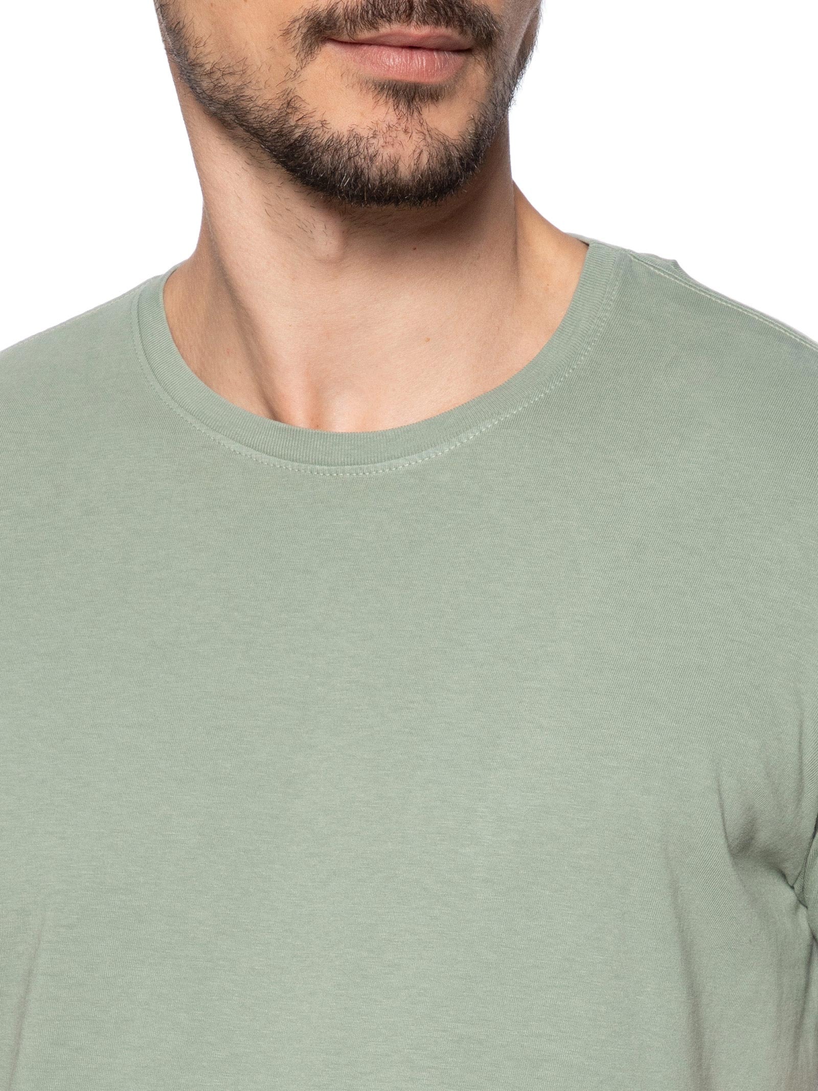 Camiseta Masculina Urban Em Algodão Cinza Pineapple