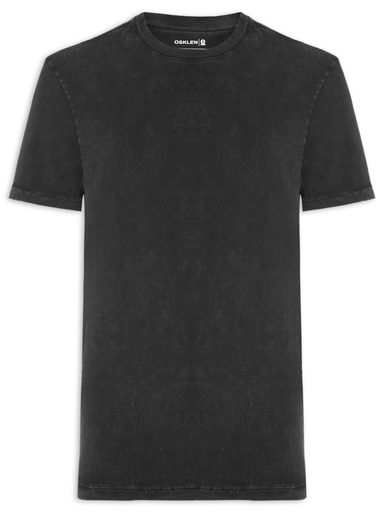 Camiseta Masculina Used Preto Osklen