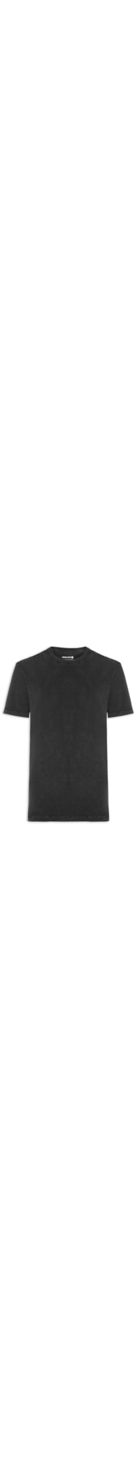 Camiseta Masculina Used - Preto
