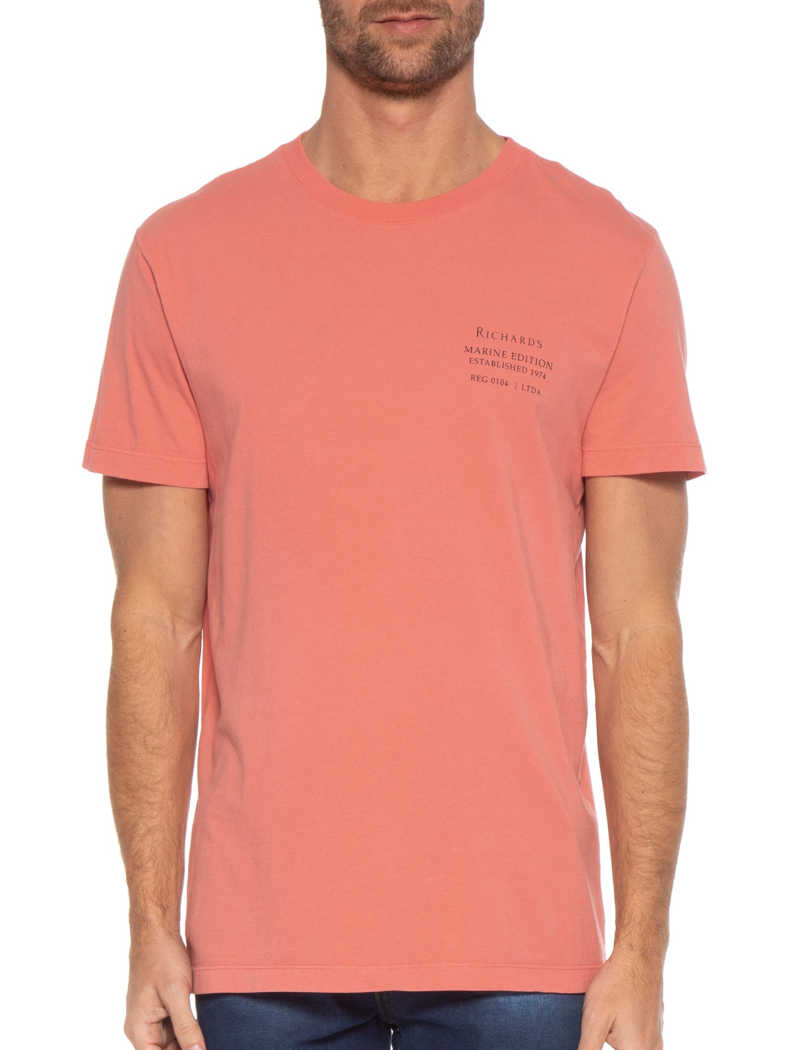 Camiseta Masculina Veleiros Edition Rosa Richards