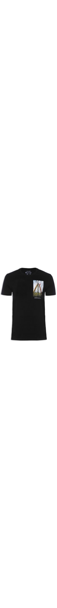Camiseta Masculina Vintage 2 Boards - Preto