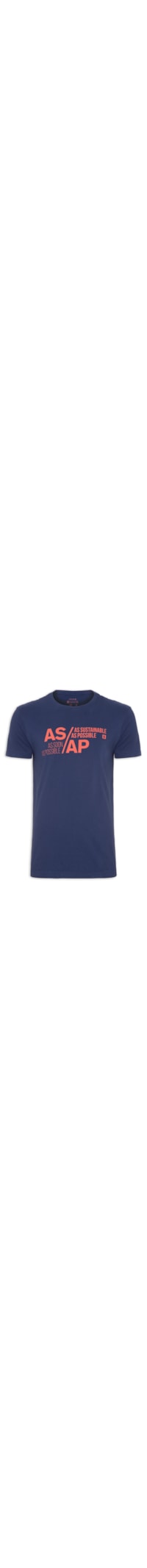 Camiseta Masculina Vintage Asap - Azul