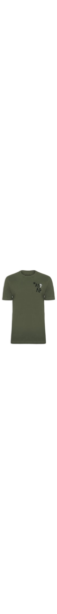 Camiseta Masculina Vintage Asap - Verde
