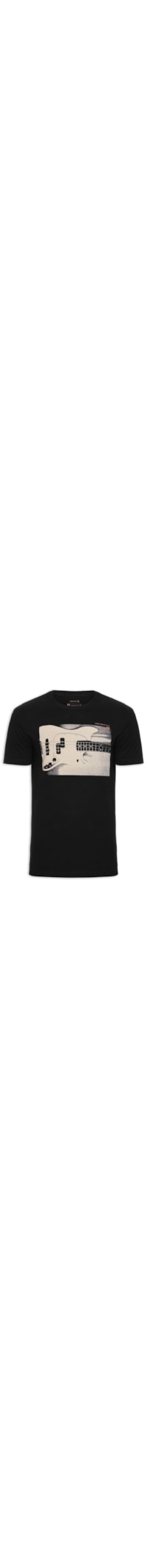 Camiseta Masculina Vintage Bass - Preto