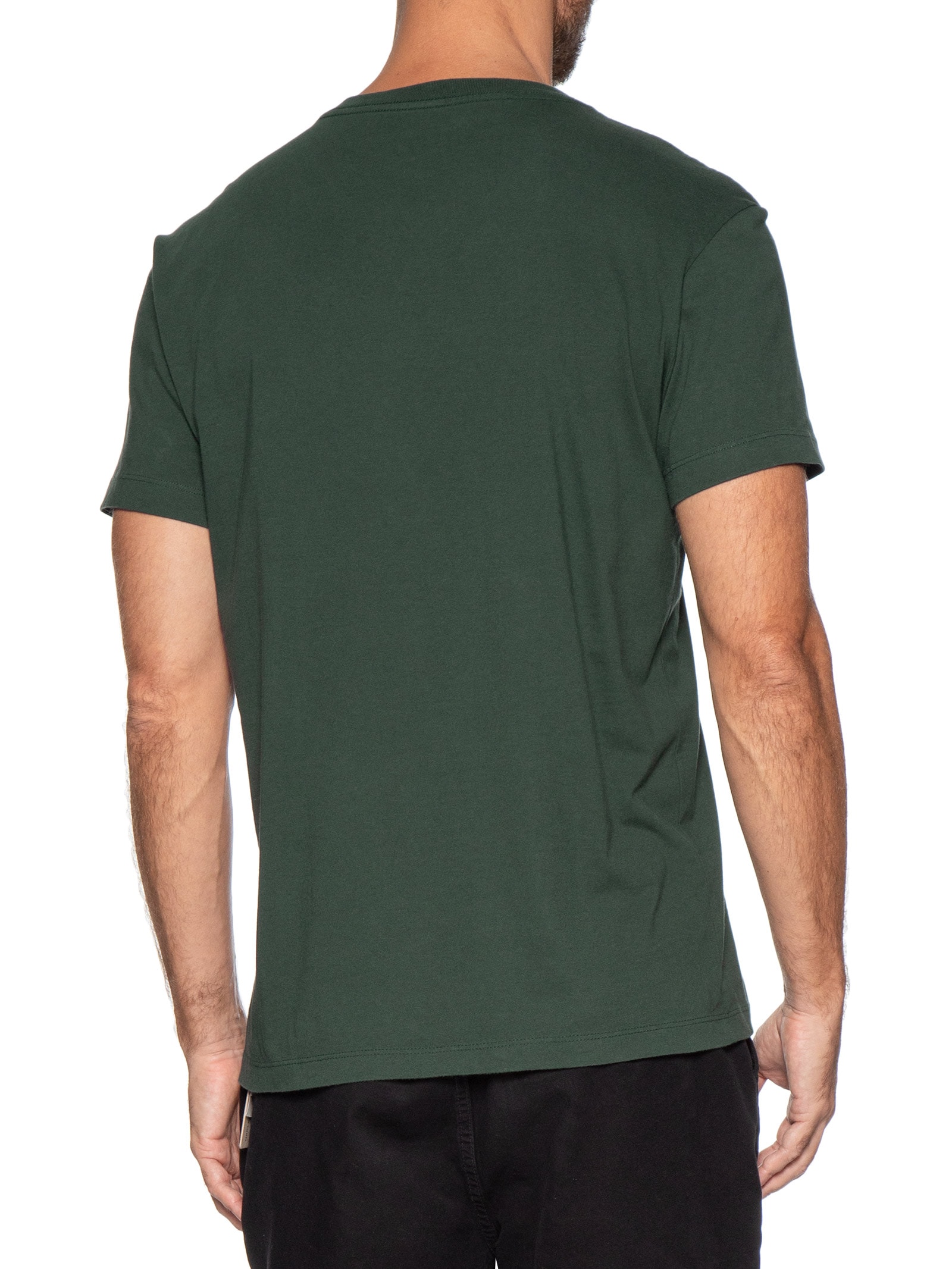 Camiseta Masculina Vintage Be Simple Verde Osklen