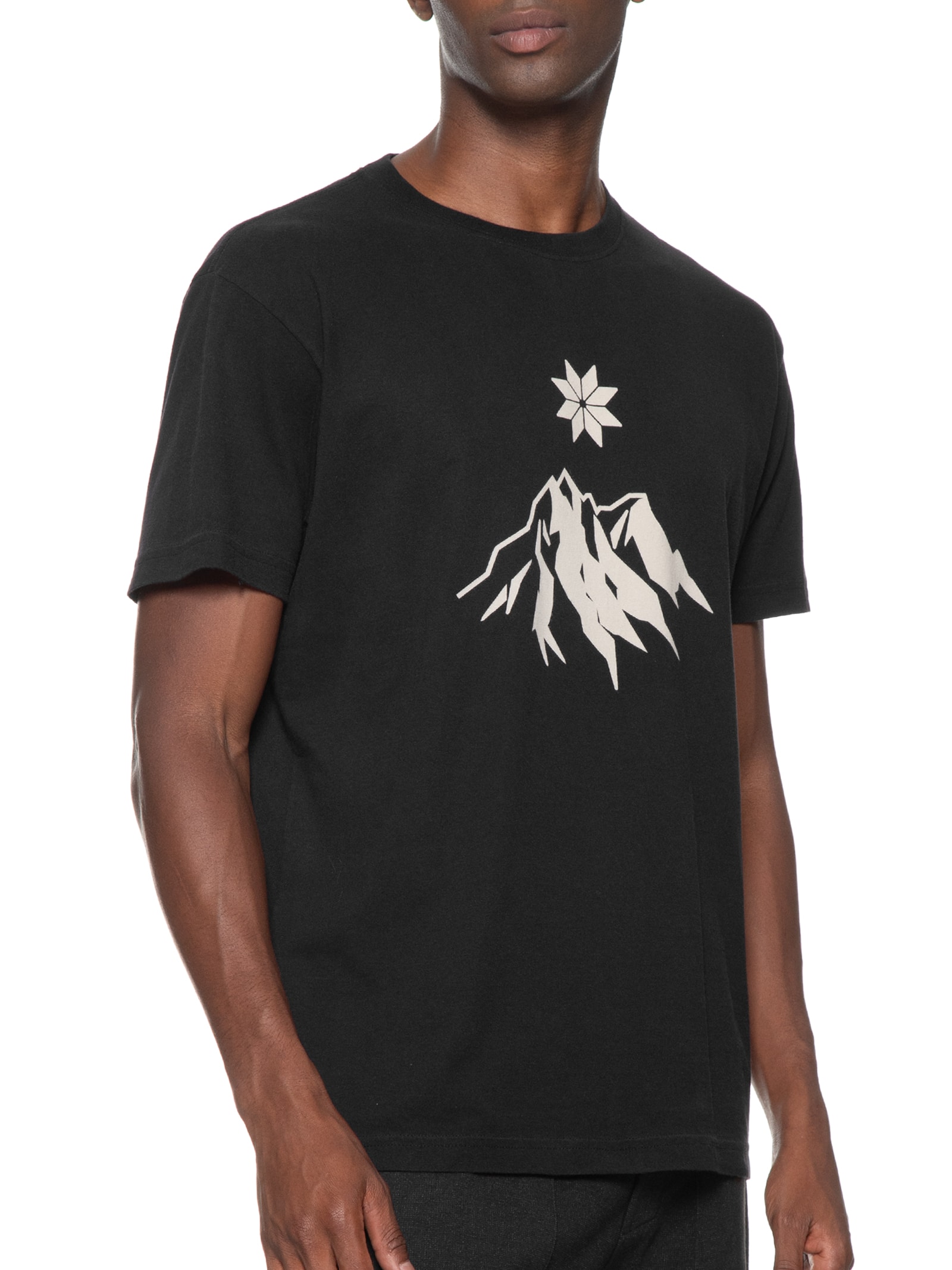 Camiseta Masculina Vintage Black Mountain Preto Osklen