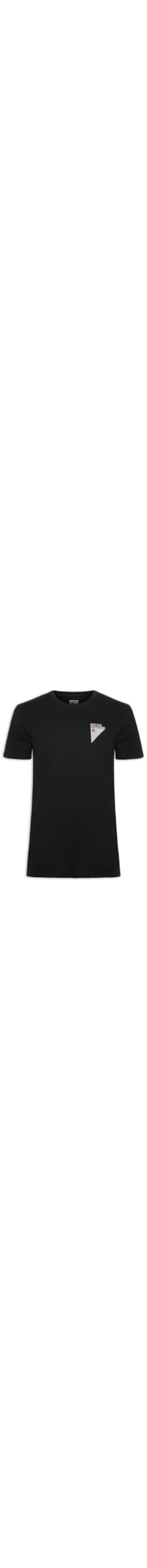 Camiseta Masculina Vintage Carimbo Mountains - Preto