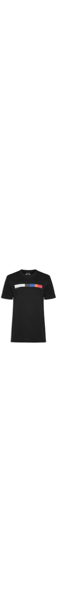 Camiseta Masculina Vintage Colors - Preto