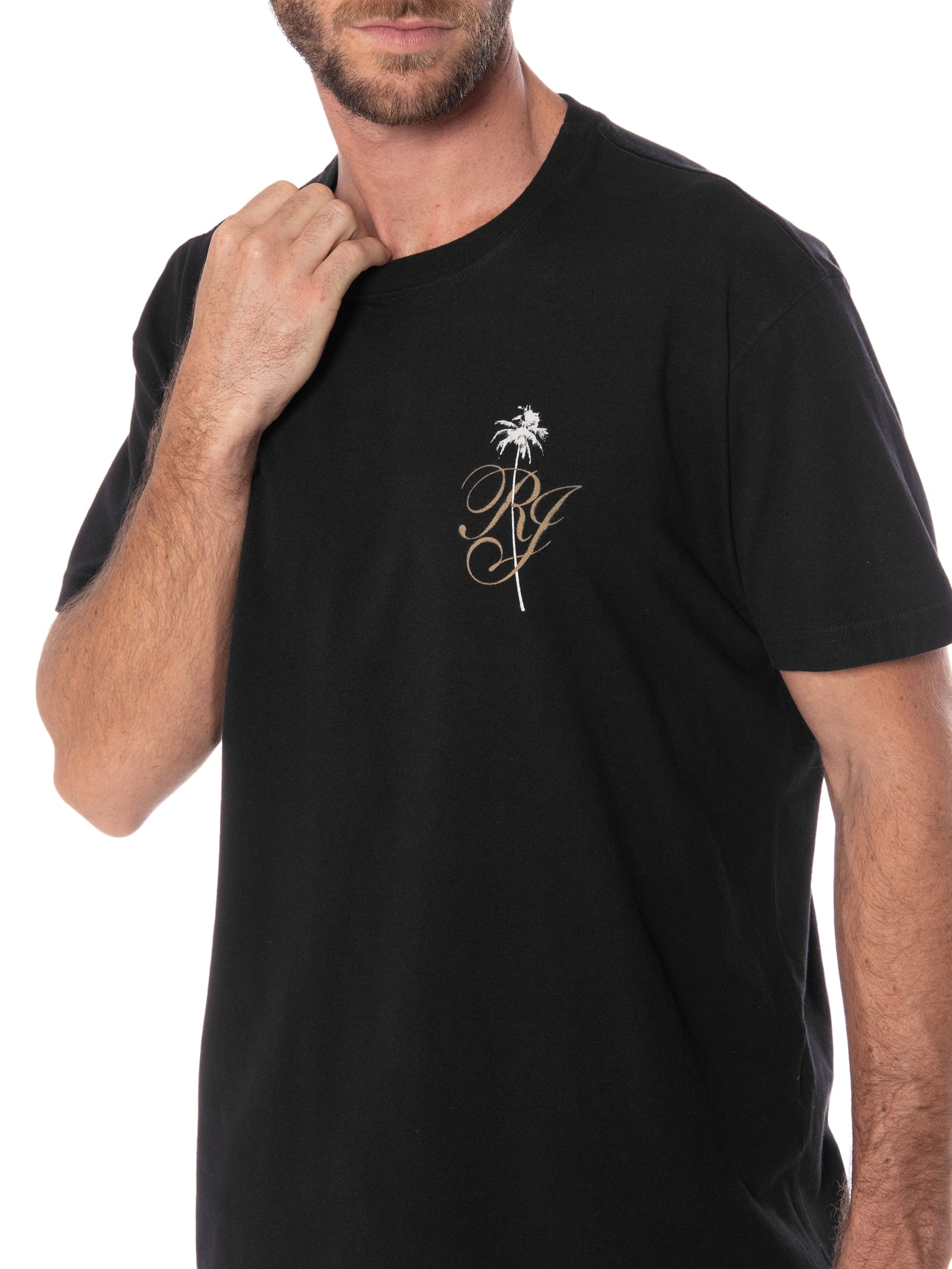 Camiseta Masculina Vintage Coqueiro Rj Preto Osklen