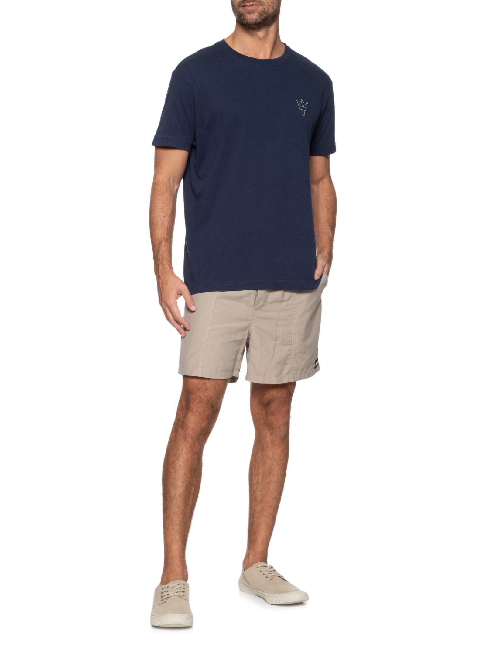 Camiseta Masculina Vintage Expeditions Azul Osklen