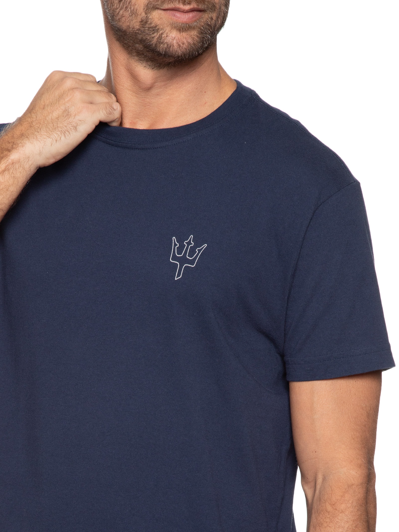 Camiseta Masculina Vintage Expeditions Azul Osklen