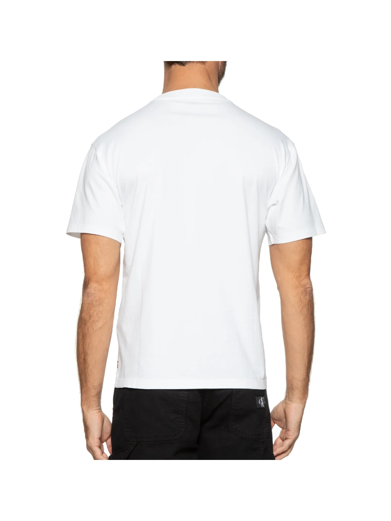 Camiseta Masculina Vintage Fit Graphic Branco Levi's