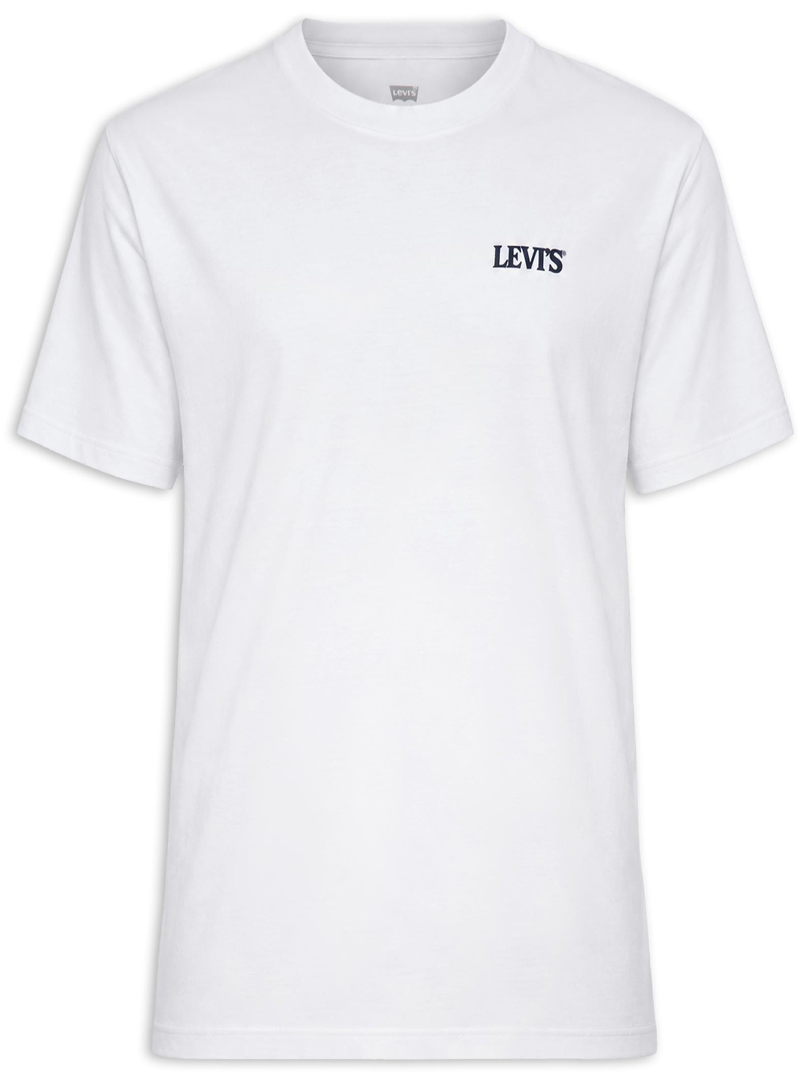 Camiseta Masculina Vintage Fit Graphic Branco Levi's