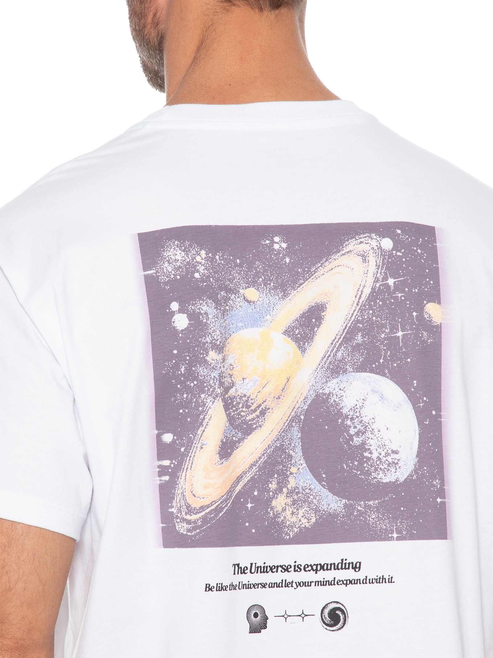 Camiseta Masculina Vintage Fit Graphic Branco Levi's