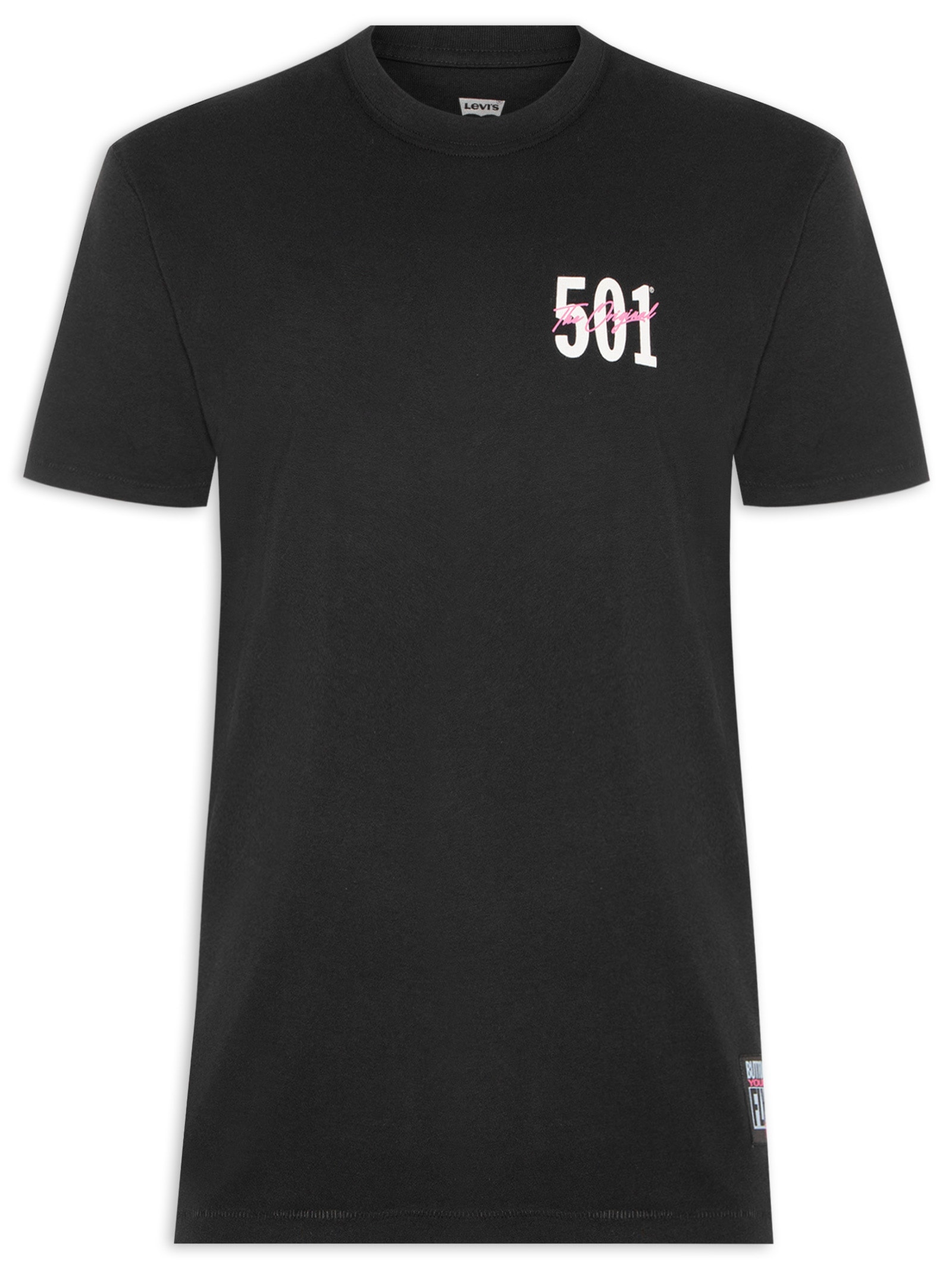 Camiseta Masculina Vintage Fit Graphic Tee Preto Levi's