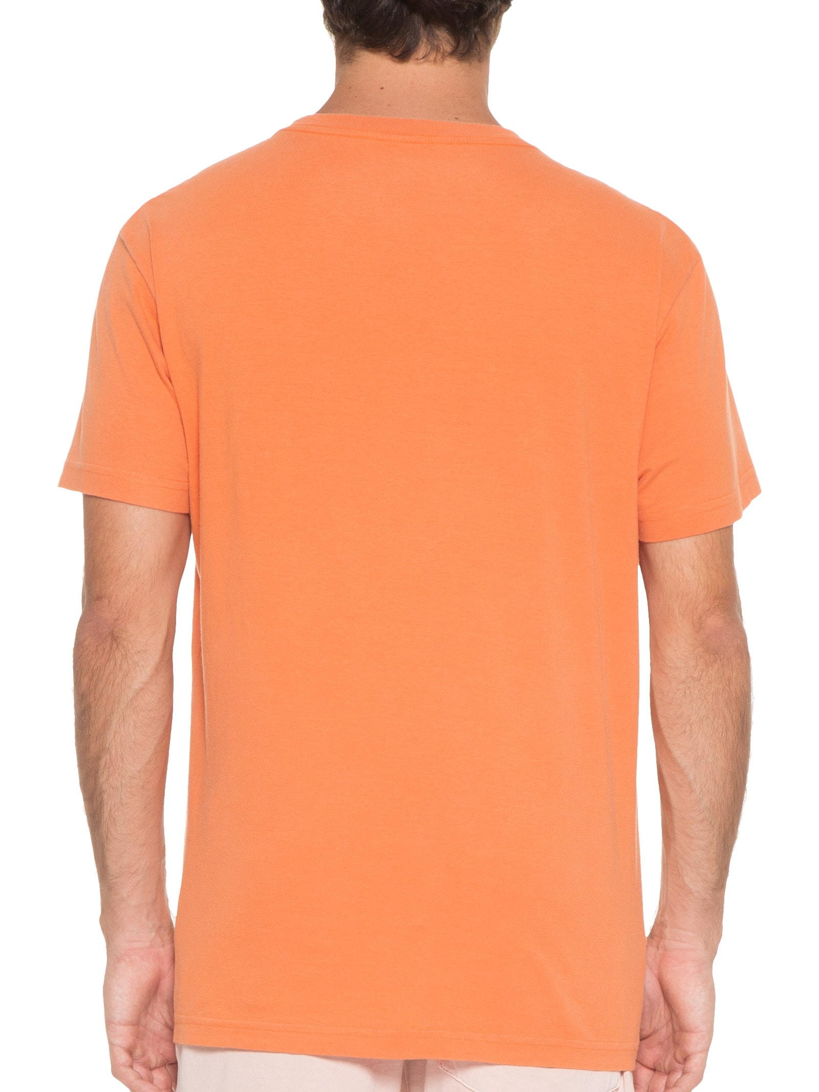 Camiseta Masculina Vintage Icons Surfing Laranja Osklen