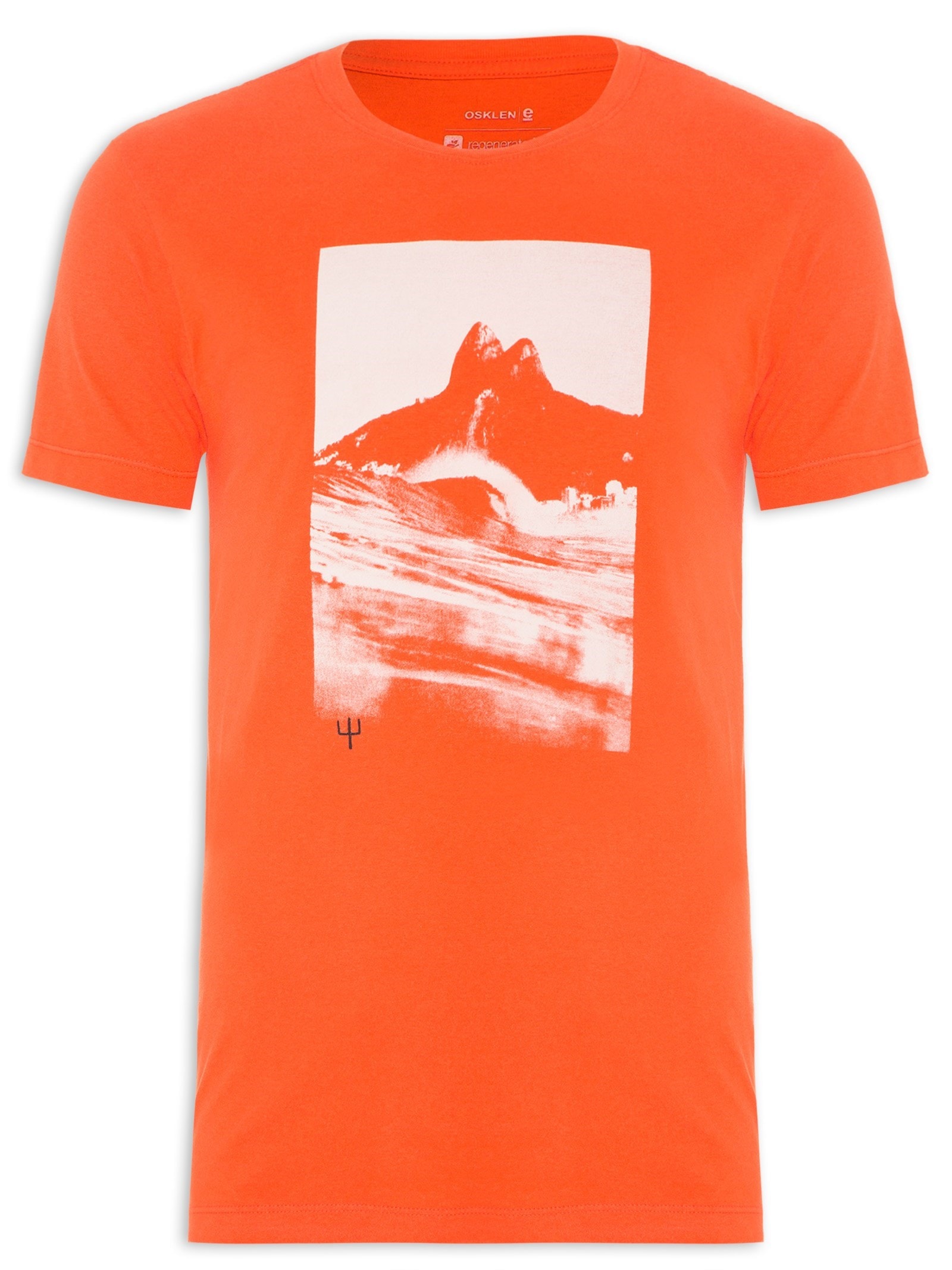 Camiseta Masculina Vintage Ipa Laranja Osklen