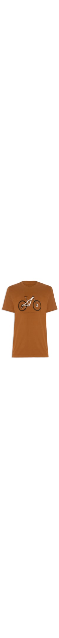 Camiseta Masculina Vintage Mountainbike - Marrom