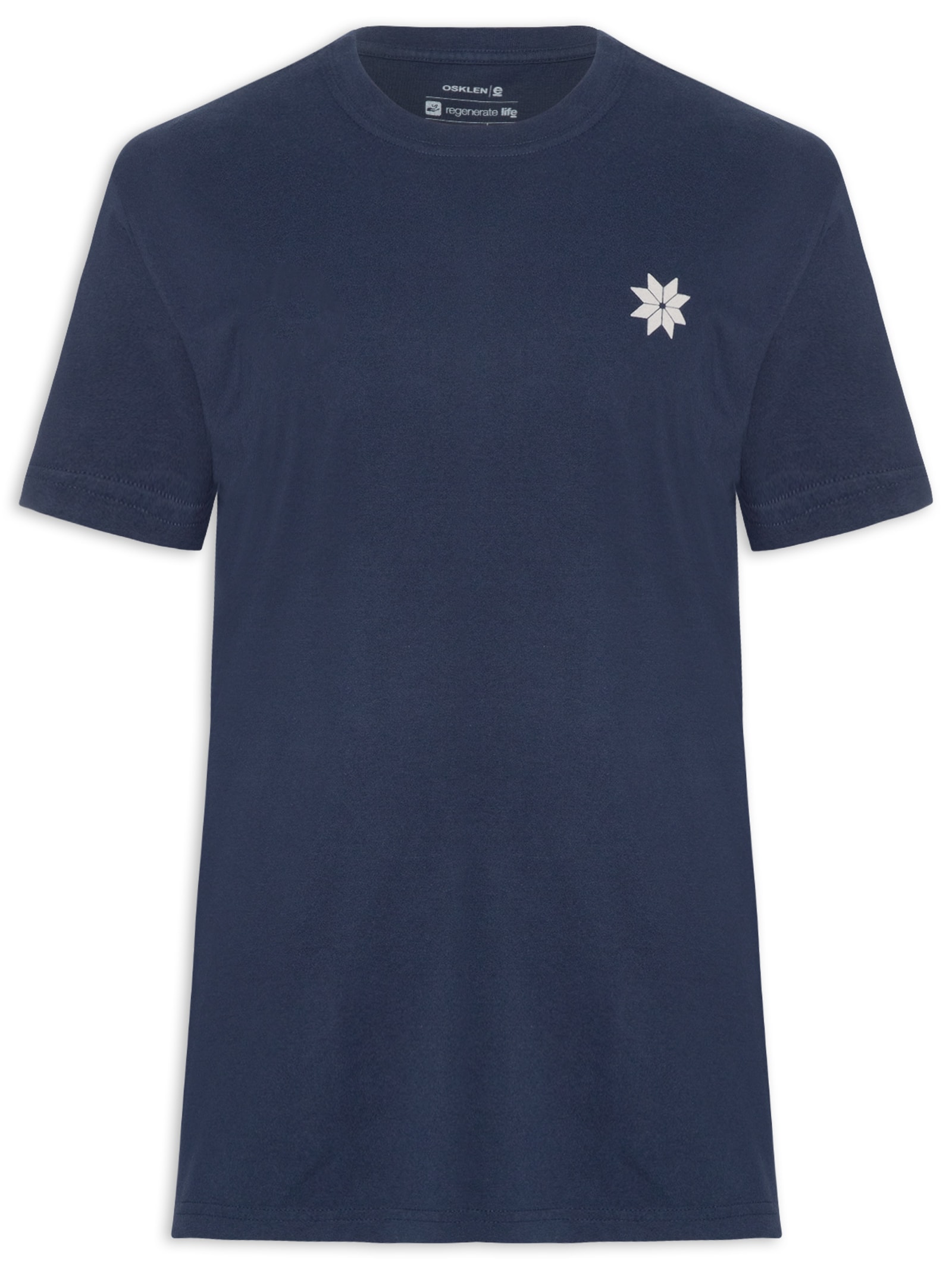 Camiseta Masculina Vintage Mountains Azul Osklen
