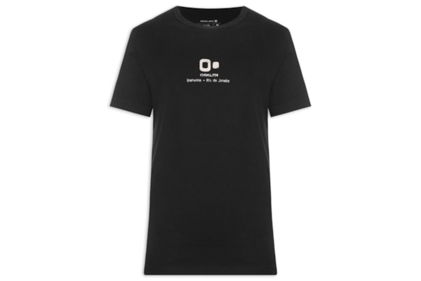 Camiseta Masculina Vintage New Icon Ipanema - Preto