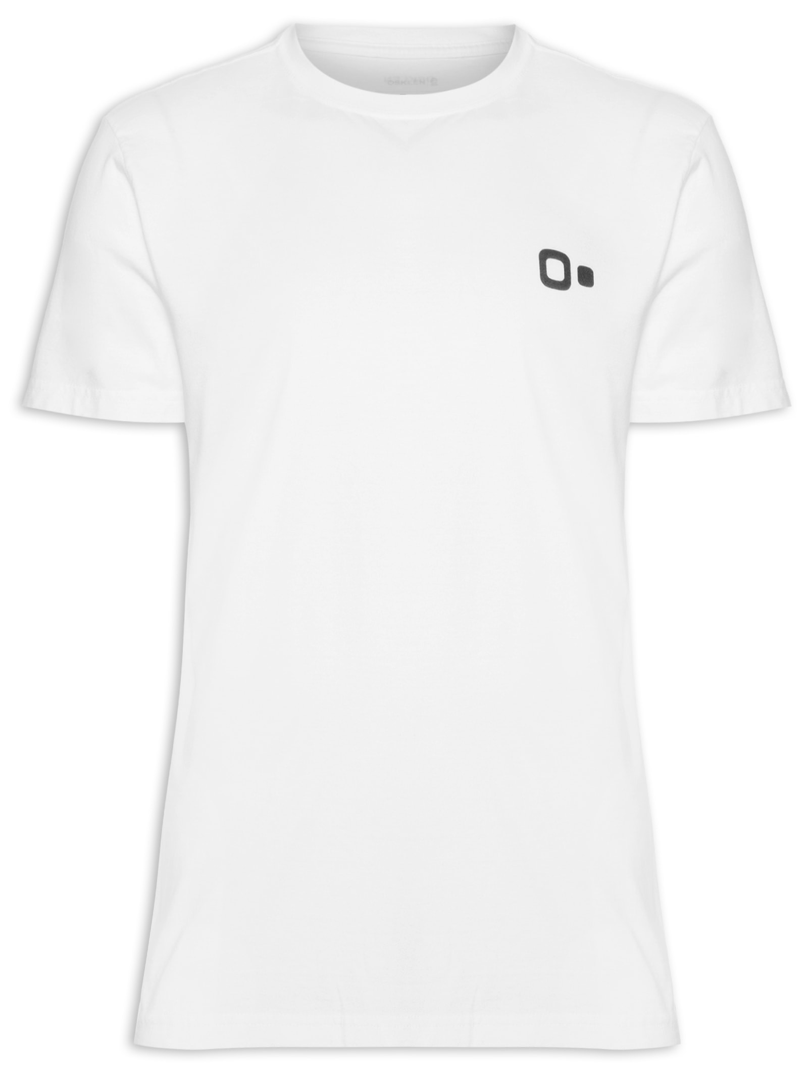 Camiseta Masculina Vintage New Icon Manga Curta Branco Osklen