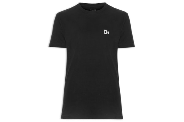 Camiseta Masculina Vintage New Icon - Preto