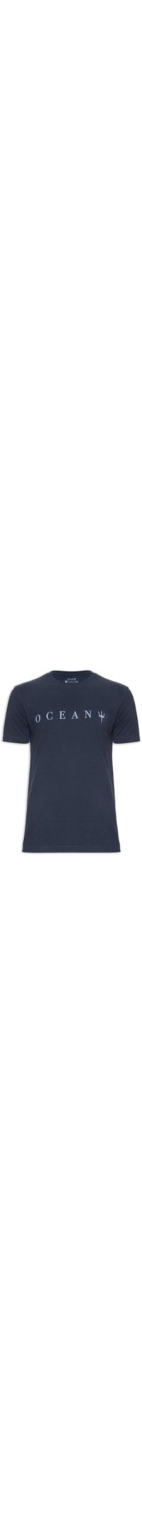 Camiseta Masculina Vintage Oceans - Azul