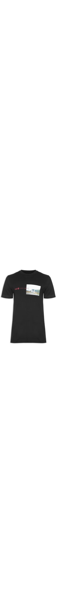 Camiseta Masculina Vintage Patagonia Hideaway - Preto