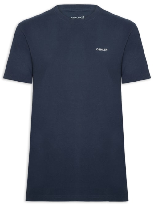 Camiseta Masculina Vintage Peixes Do Litoral Manga Curta – Azul