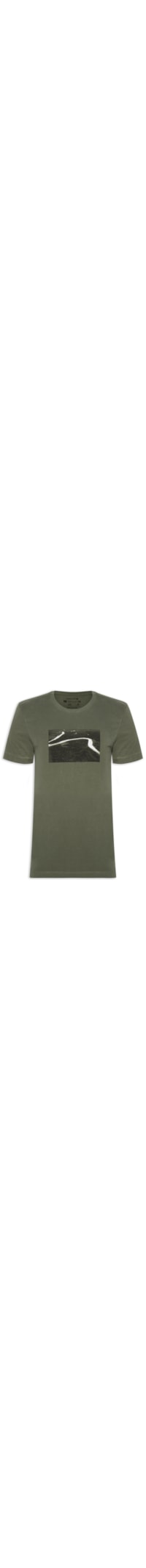 Camiseta Masculina Vintage Rio Manga Curta - Verde