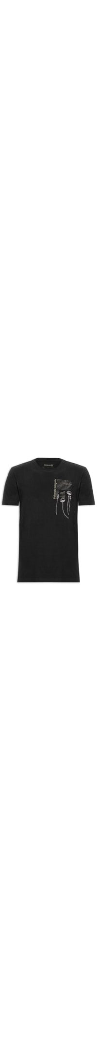 Camiseta Masculina Vintage Shrooms - Preto