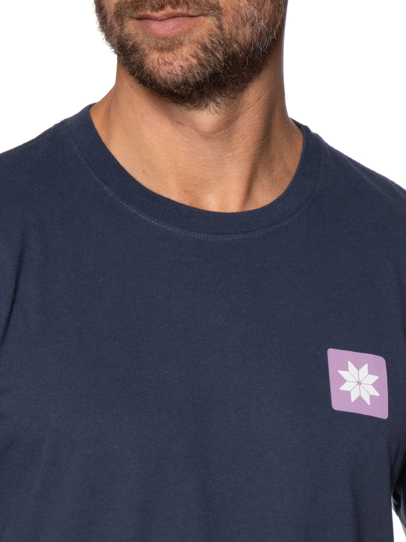 Camiseta Masculina Vintage Snow Icon Azul Osklen