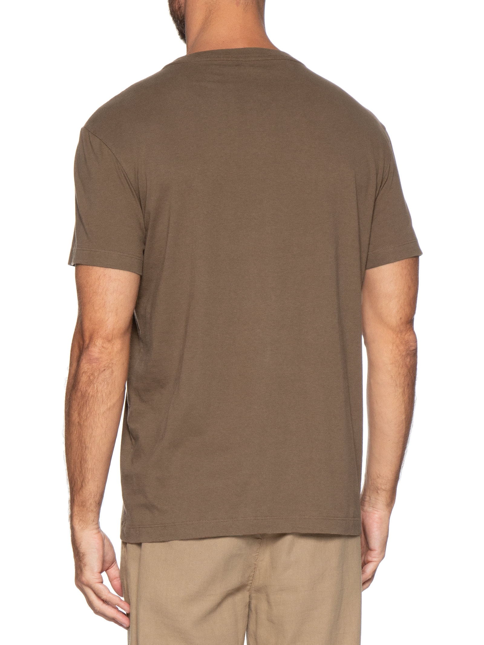 Camiseta Masculina Vintage Snow Icon Marrom Osklen