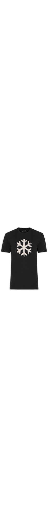 Camiseta Masculina Vintage Snow Sketch 02 - Preto
