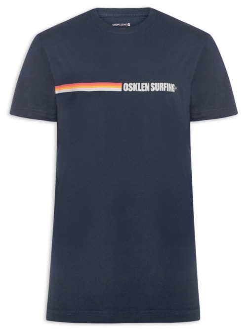 Camiseta Masculina Vintage Surfing Colors Regenerate Life – Azul