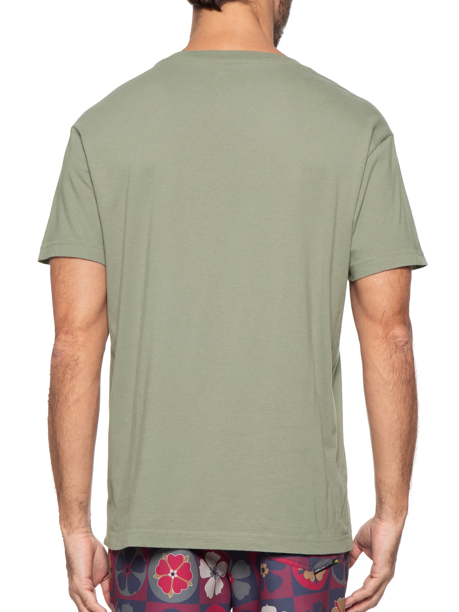 Camiseta Masculina Vintage Surng Community Verde  Osklen