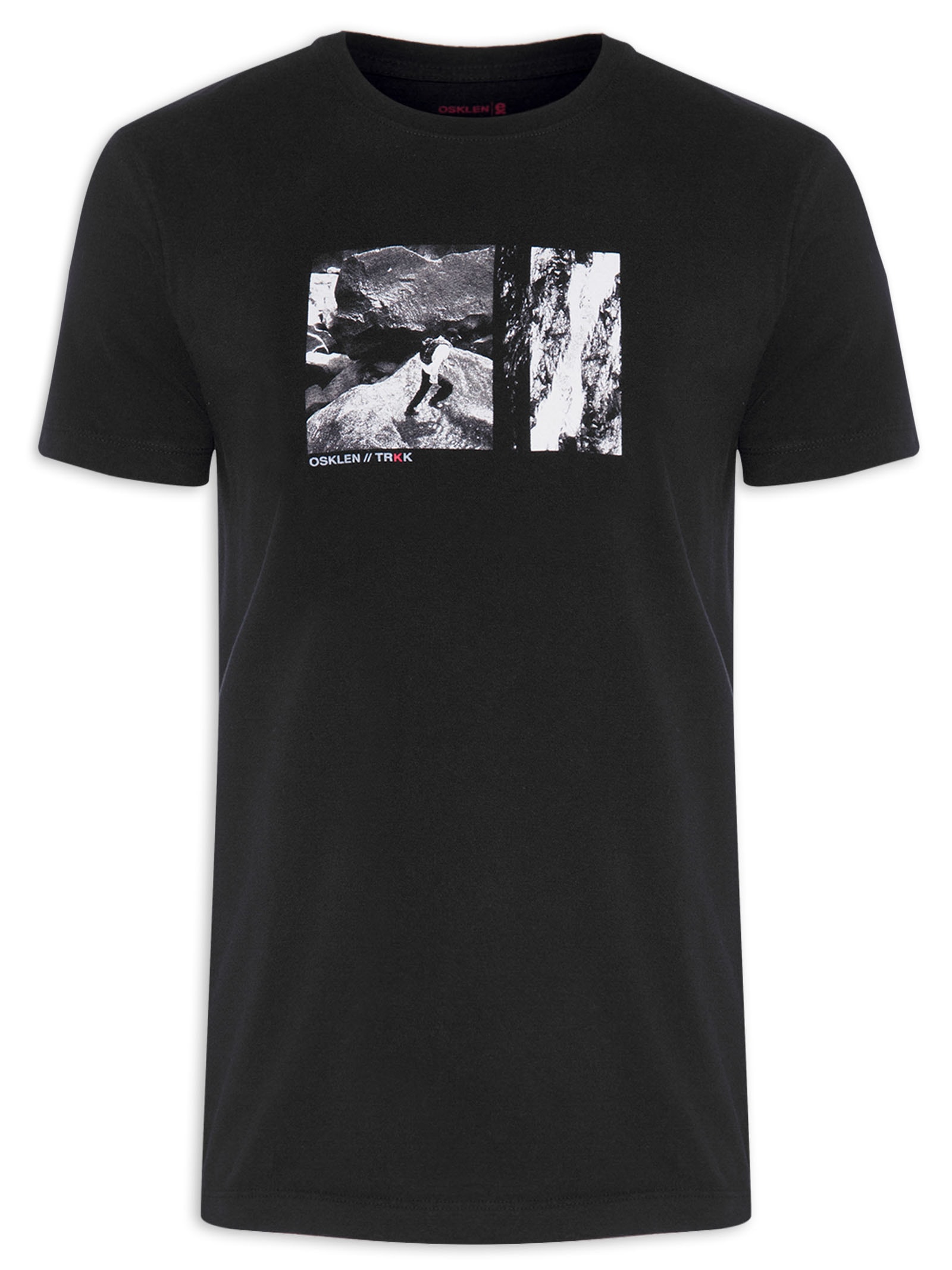Camiseta Masculina Vintage Trkk Mix Preto Osklen