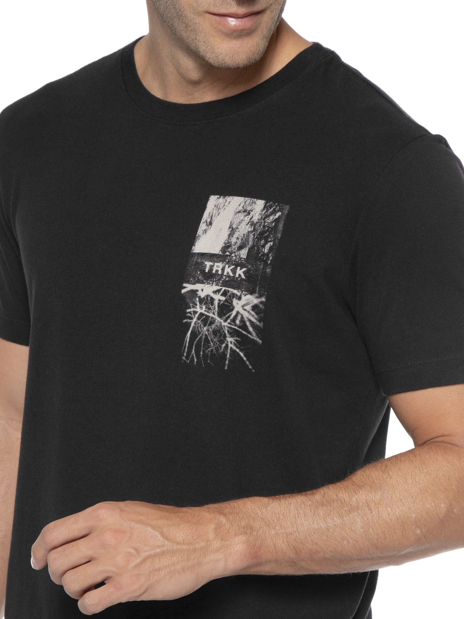Camiseta Masculina Vintage Trkk Roots Preto Osklen