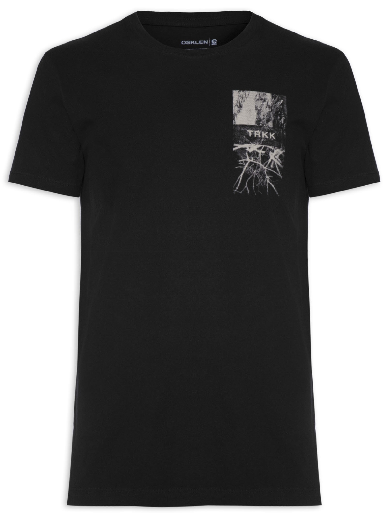 Camiseta Masculina Vintage Trkk Roots Preto Osklen