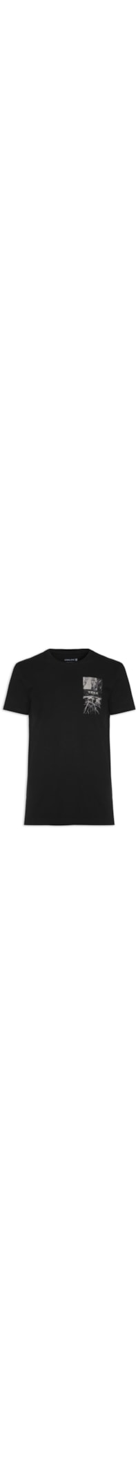 Camiseta Masculina Vintage Trkk Roots - Preto