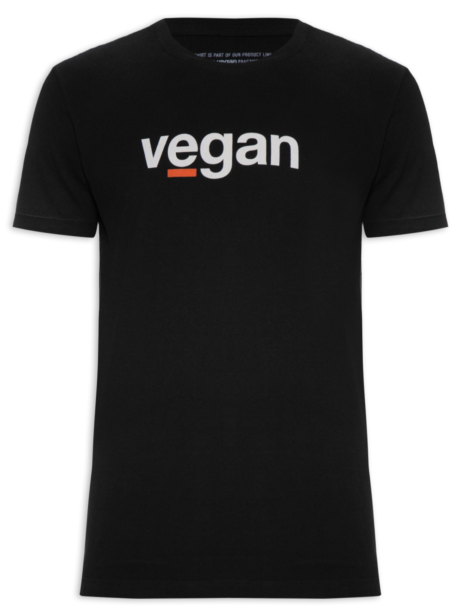 Camiseta Masculina Vintage Vegan Preto Osklen