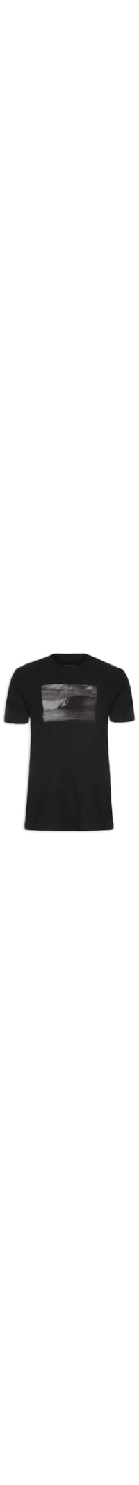 Camiseta Masculina Vintage Vegan - Preto