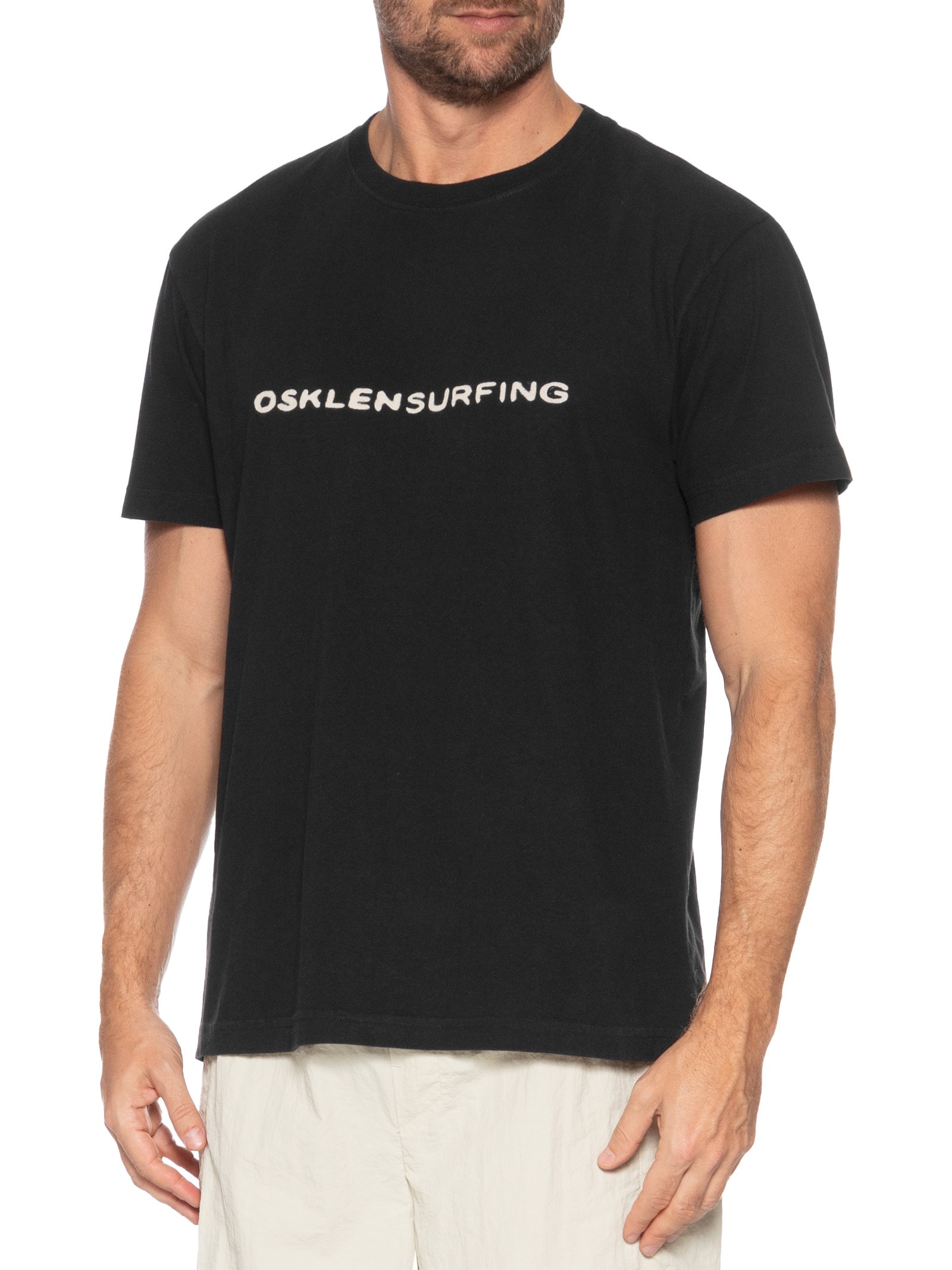 Camiseta Masculina Vintageosk Surfing Preto Osklen