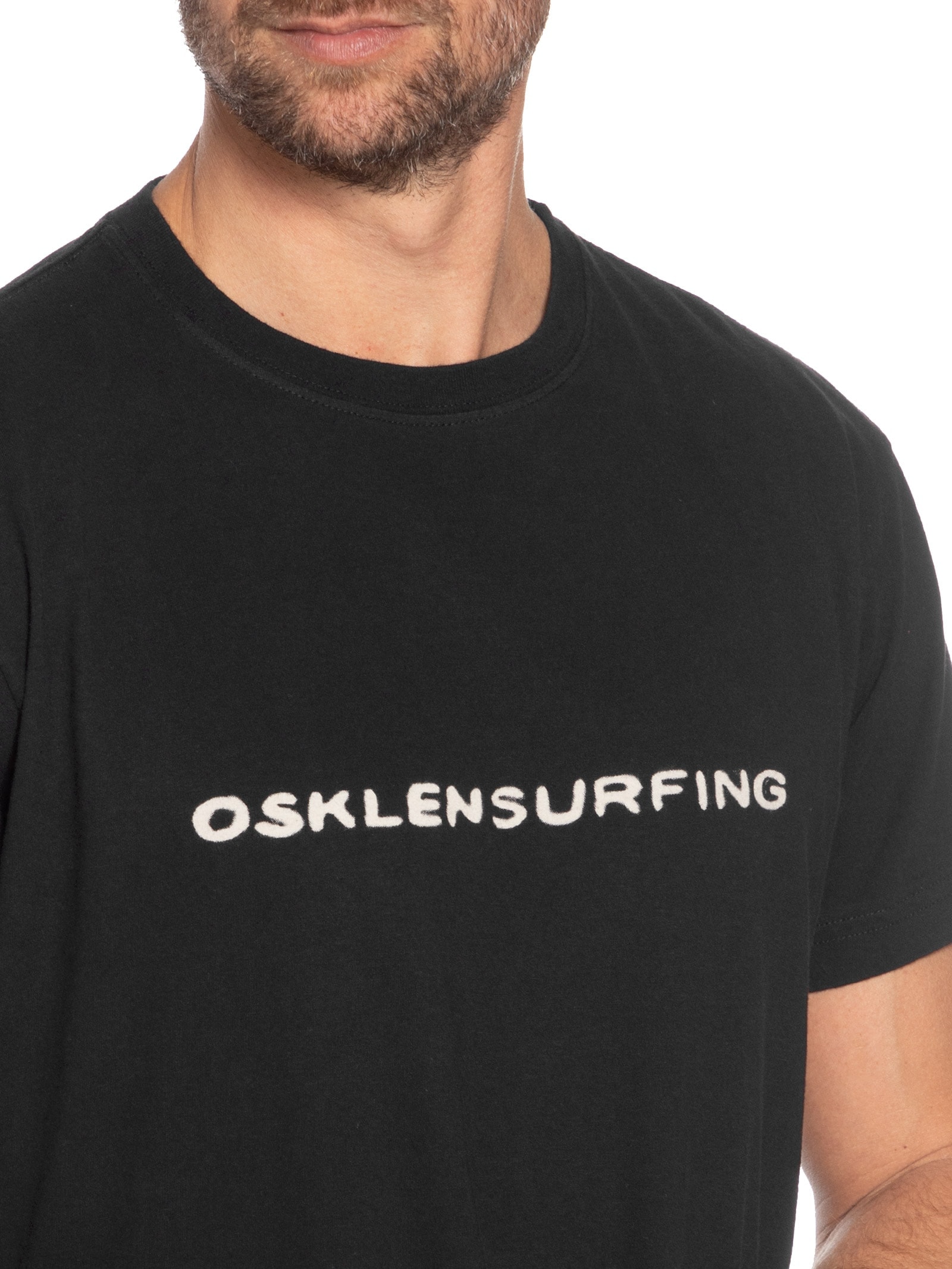 Camiseta Masculina Vintageosk Surfing Preto Osklen