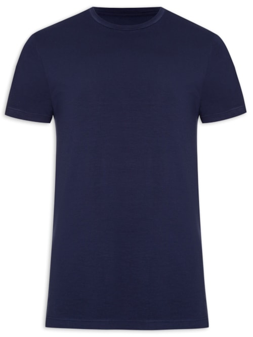 Camiseta Masculina Viscolycra – Azul