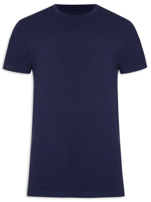Camiseta Masculina Viscolycra – Azul