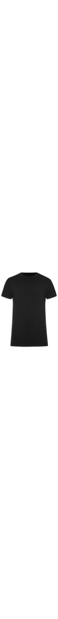Camiseta Masculina Viscolycra - Preto