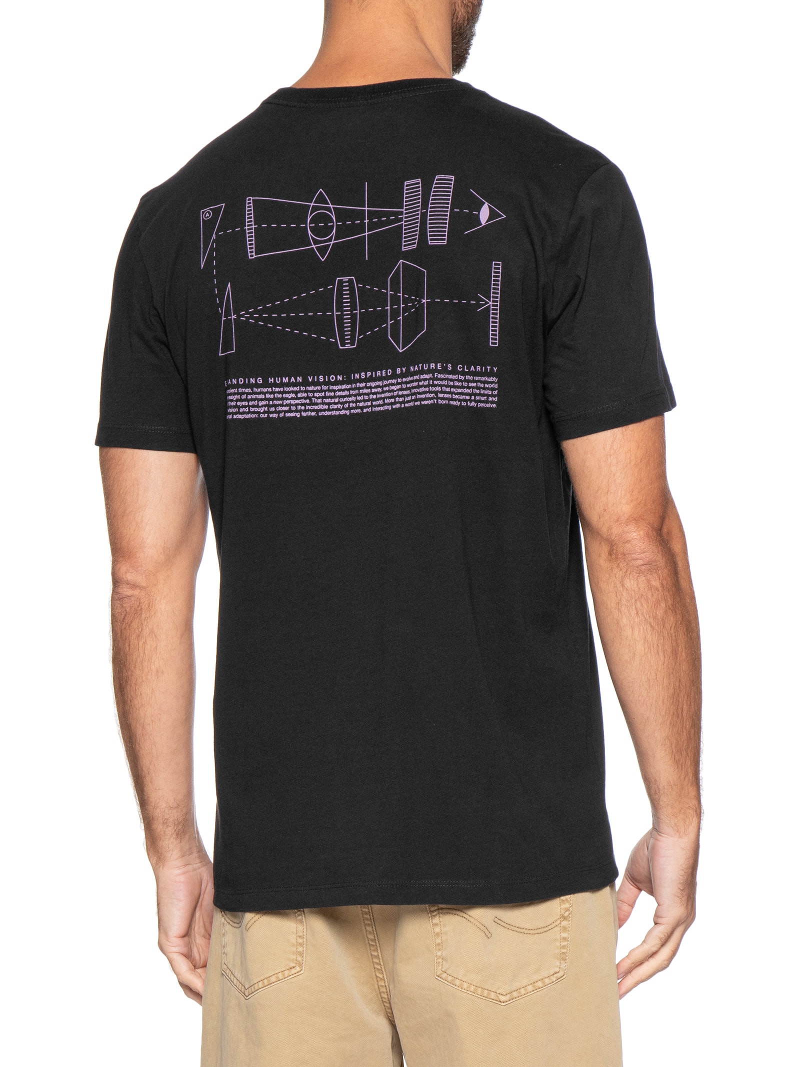 Camiseta Masculina Vision Preto Austral